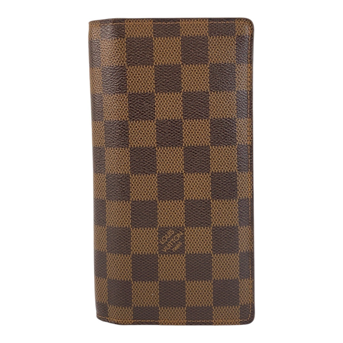 14453
LOUIS VUITTON ルイヴィトン ダミエ ポルトフォイユ ブラザ ブラウン PVC N60017 長財布 ロングウォレット  メンズ