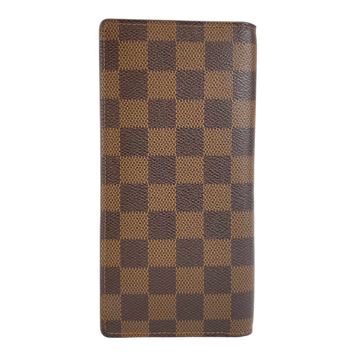 14453
LOUIS VUITTON ルイヴィトン ダミエ ポルトフォイユ ブラザ ブラウン PVC N60017 長財布 ロングウォレット  メンズ