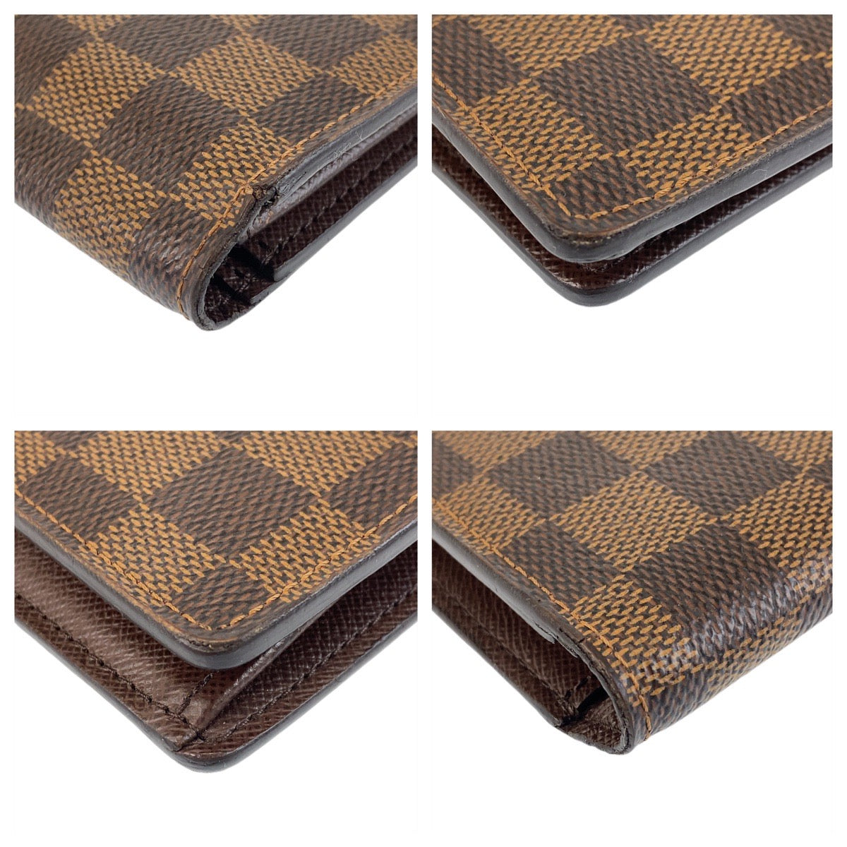 14453
LOUIS VUITTON ルイヴィトン ダミエ ポルトフォイユ ブラザ ブラウン PVC N60017 長財布 ロングウォレット  メンズ