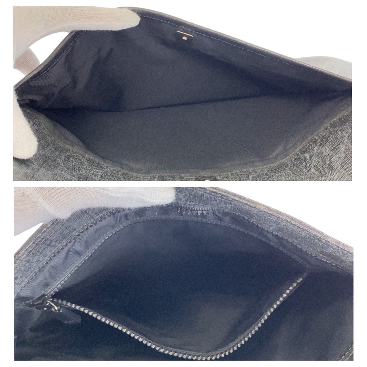14458
GUCCI グッチ ブラック 黒 GGスプリームキャンバス 162904 斜め掛け ショルダーバッグ メッセンジャーバッグ  レディース