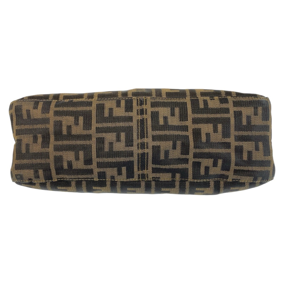 14461
FENDI フェンディ ズッカ ブラウン ゴールド金具 キャンバス / レザー トートバッグ ショルダーバッグ  レディース