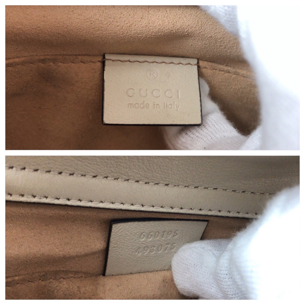 14462
GUCCI グッチ バンブー ダイアナ スモール ホワイト ゴールド金具 レザー 660195 トートバッグ ショルダーバッグ 2way  レディース