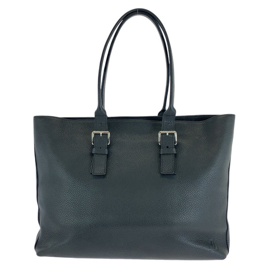 13947
LOUIS VUITTON ルイヴィトン カバ ヴォワヤージュ トリヨン ノワール ブラック 黒 シルバー金具 レザー M50086 トートバッグ ショルダーバッグ 男女兼用  レディース