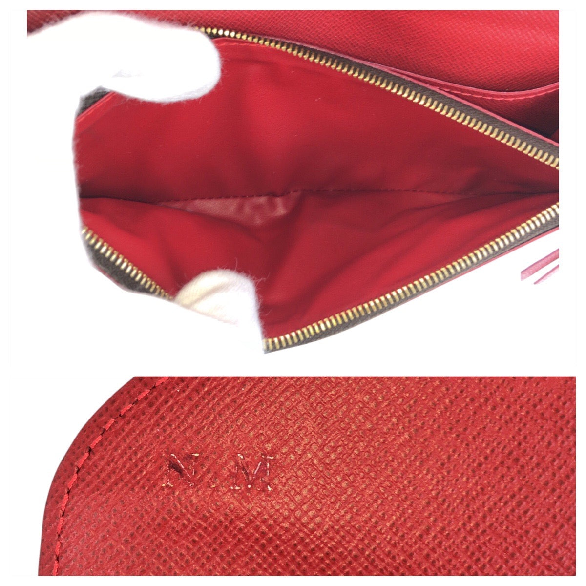 13952
LOUIS VUITTON ルイヴィトン ダミエ エベヌ ポルトフォイユ カイサ ブラウン ゴールド金具 PVC N61221 長財布 ロングウォレット  レディース