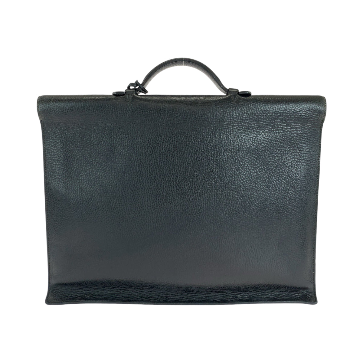 13953
HERMES エルメス ヴィンテージ サックアデペッシュ38 ブラック 黒 ゴールド金具 アルデンヌ ビジネスバッグ ブリーフケース ○X刻印  メンズ