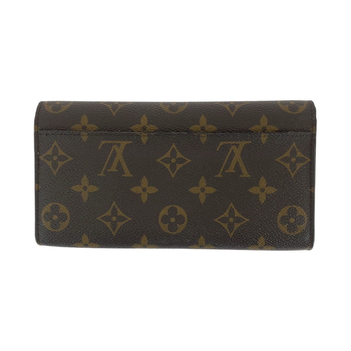 14466
LOUIS VUITTON ルイヴィトン モノグラム ポルトフォイユ サラ ブラウン ピンク ゴールド金具 PVC M62235 長財布 ロングウォレット  レディース