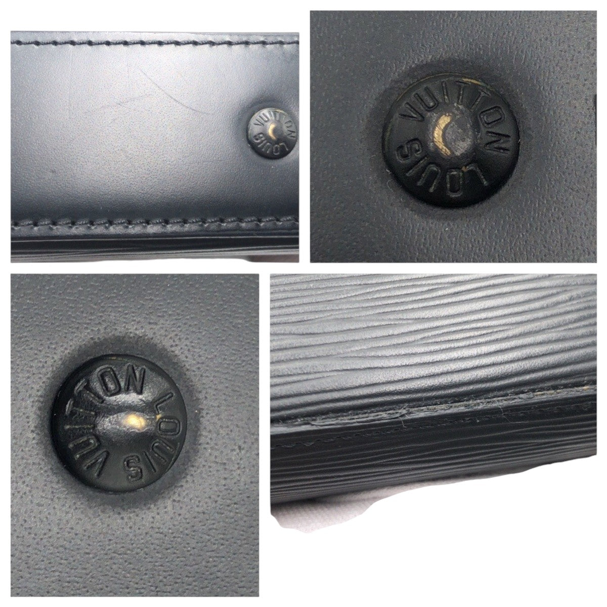 LOUIS VUITTON ルイヴィトン エピ ロング スリムウォレット ブラック 黒 エピレザー M80589 長財布 ロングウォレット  メンズ ABP60