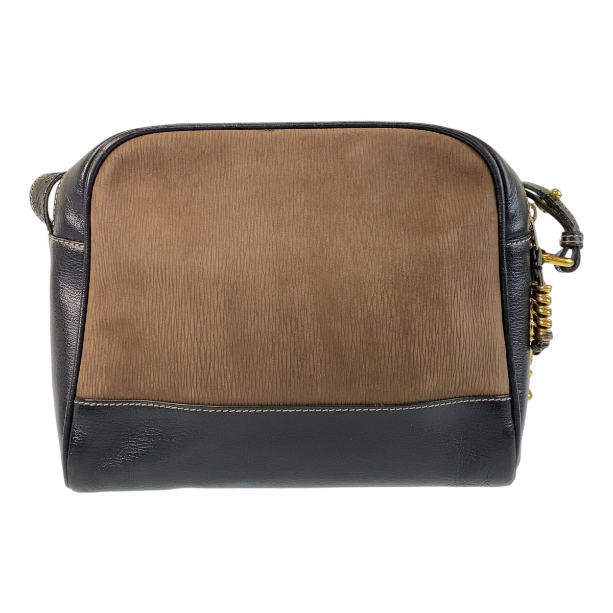 14475
LOEWE ロエベ ヴィンテージ ベラスケス ブラウン ブラック 黒 ゴールド金具 レザー 斜め掛け ショルダーバッグ メッセンジャーバッグ  レディース