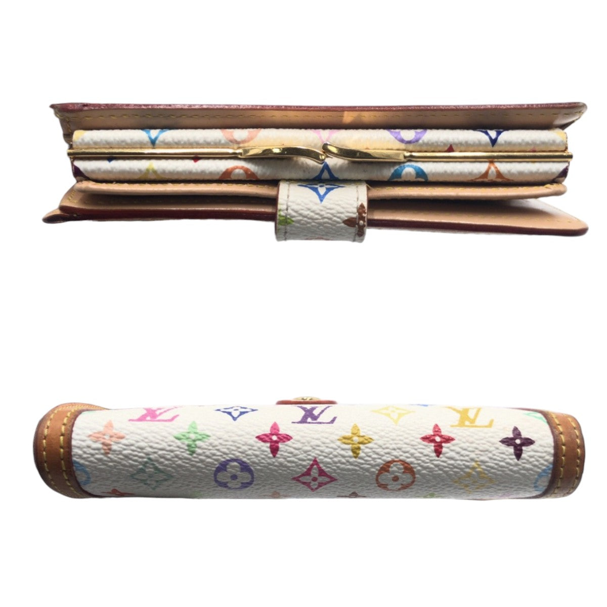 15387
LOUIS VUITTON ルイヴィトン ポルトフォイユ ヴィエノワ モノグラム マルチカラー ホワイト ブロン マルチカラー ゴールド金具 PVC M92987  折財布 コンパクトウォレット  レディース