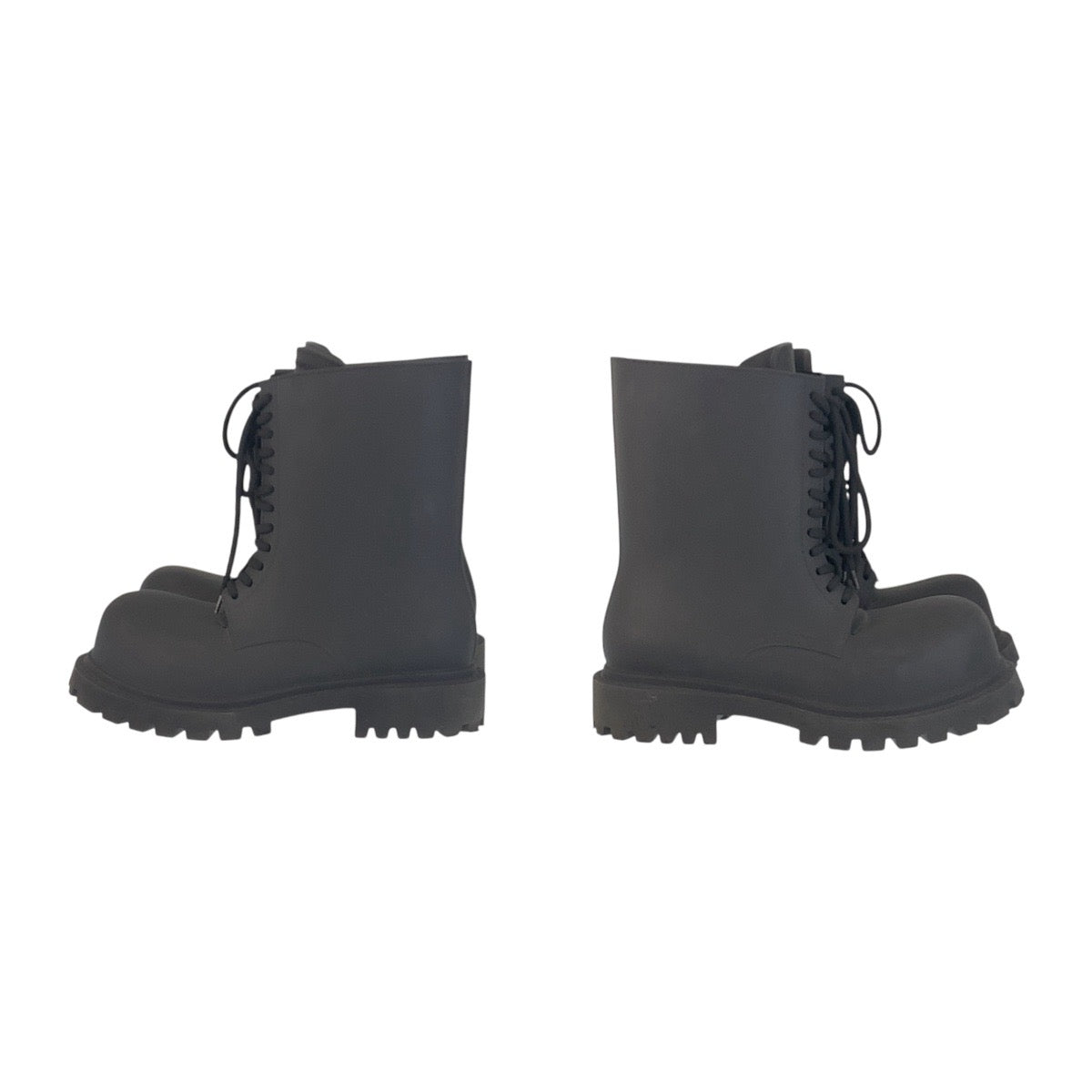 13972
BALENCIAGA バレンシアガ ステロイドブーツ サイズ表記41/27cm ブラック 黒 ラバー 717807 ブーツ  メンズ