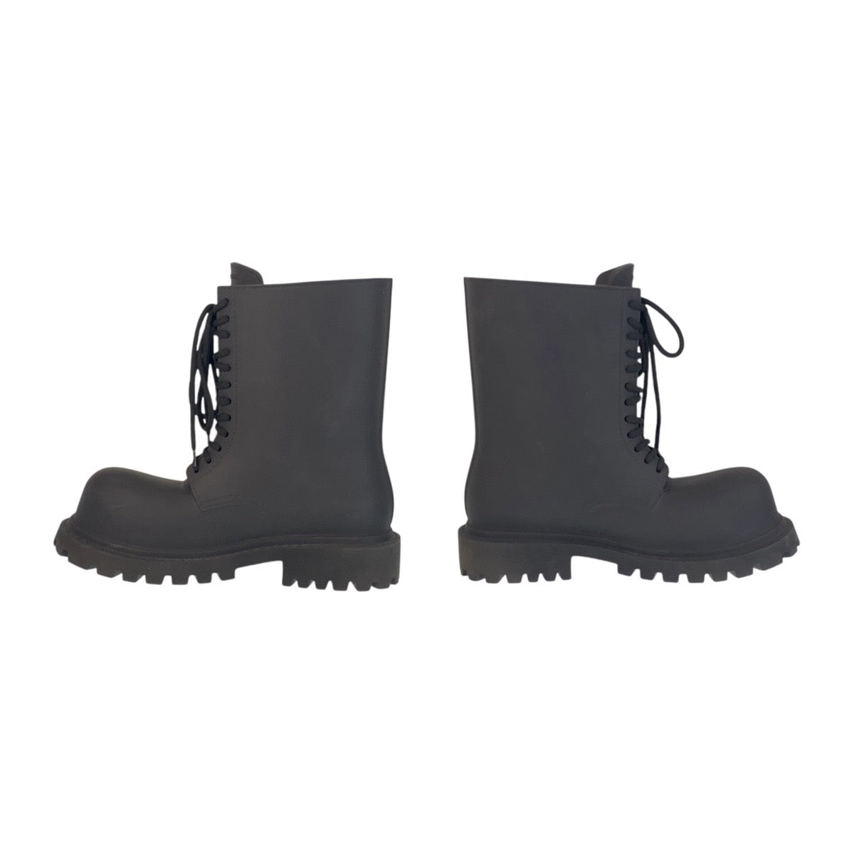 13972
BALENCIAGA バレンシアガ ステロイドブーツ サイズ表記41/27cm ブラック 黒 ラバー 717807 ブーツ  メンズ