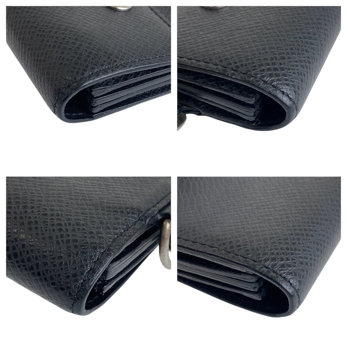 13974
LOUIS VUITTON ルイヴィトン タイガ ポルトフォイユ アコルディオン ブラック 黒 シルバー金具 レザー M30992 長財布 ロングウォレット  メンズ