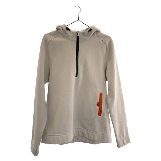 13982
HERMES エルメス エルメス フィット サイズL ベージュ コットン パーカー フーディ  レディース