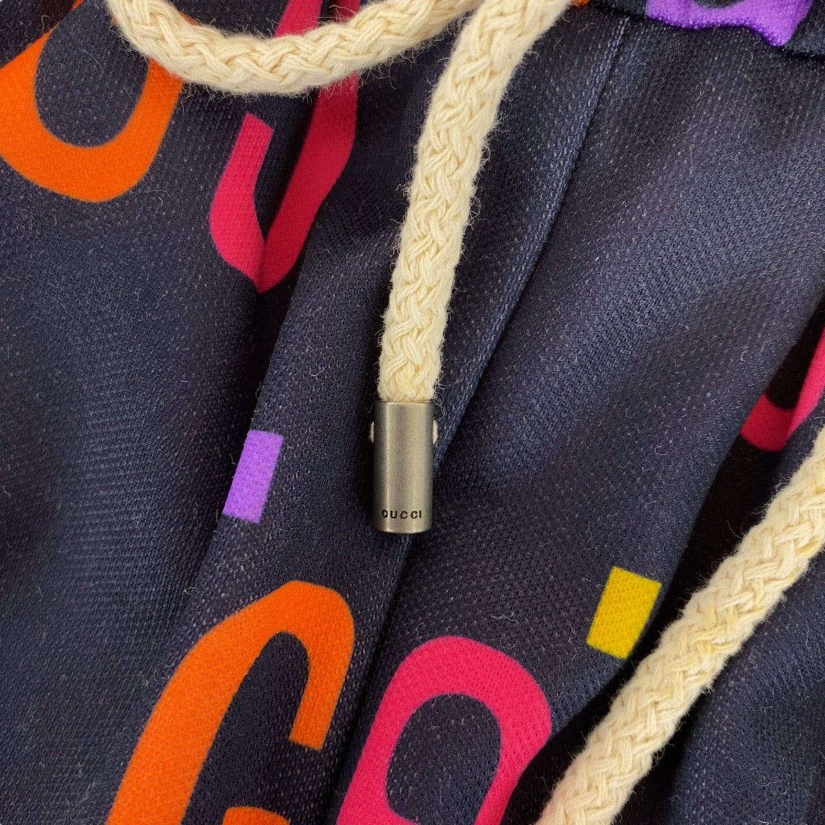 13983
GUCCI グッチ GG柄 サイズS ネイビー オレンジ ポリエステル / コットン 701630 ショートパンツ ハーフパンツ  メンズ