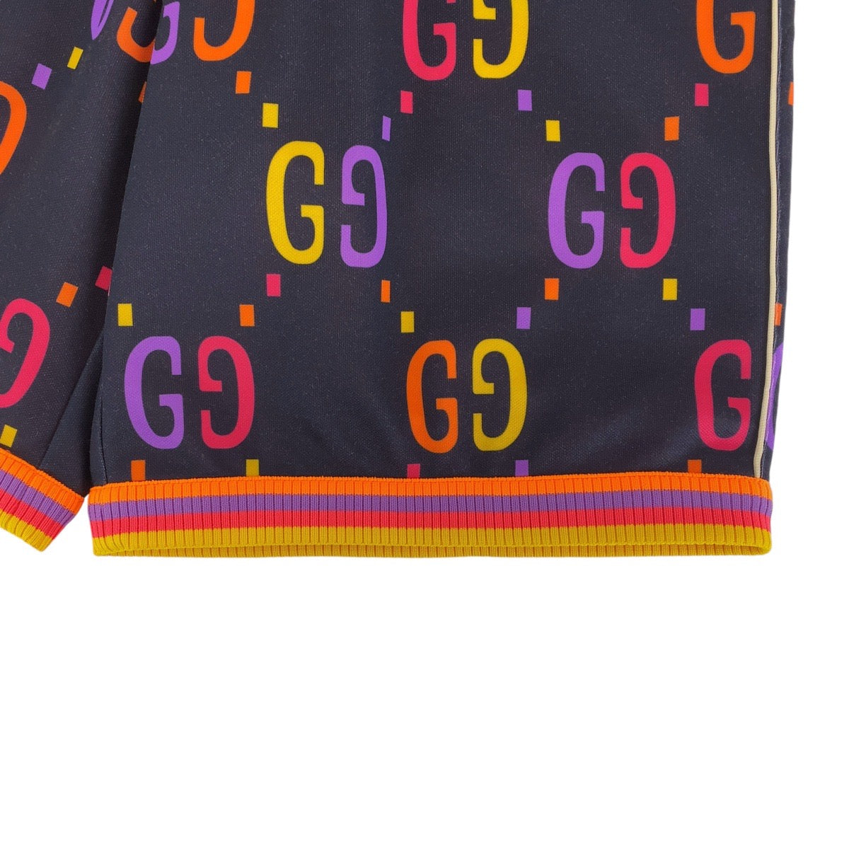 13983
GUCCI グッチ GG柄 サイズS ネイビー オレンジ ポリエステル / コットン 701630 ショートパンツ ハーフパンツ  メンズ