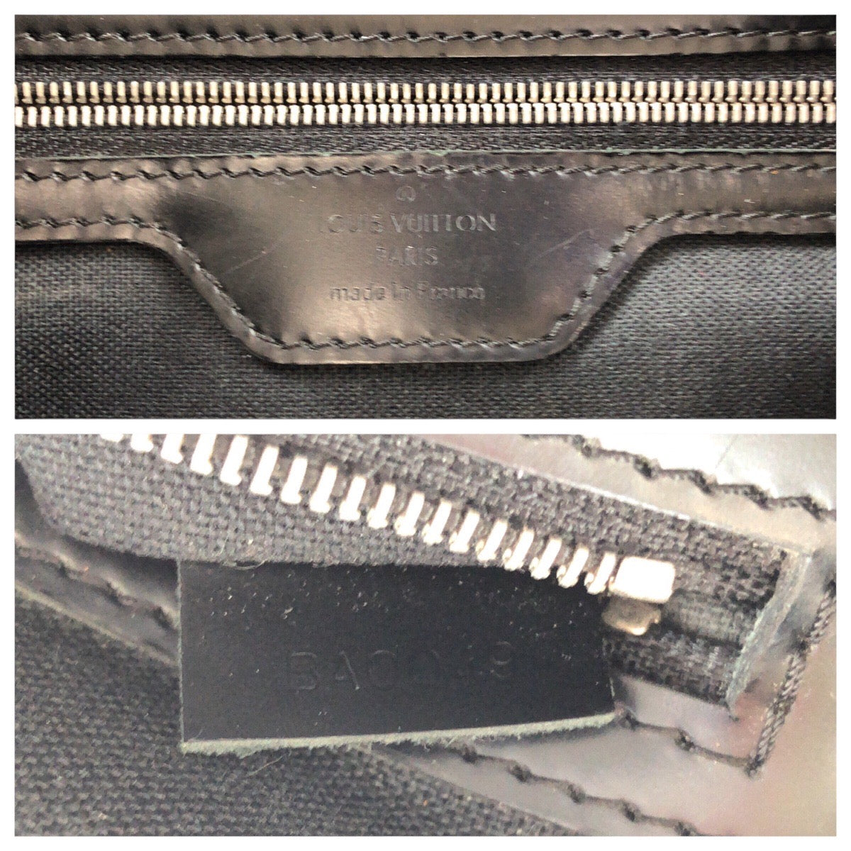 14487
LOUIS VUITTON ルイヴィトン ダミエ グラフィット ヨーン ブラック 黒 シルバー金具 PVC N48118 ビジネスバッグ ブリーフケース メンズ AB64