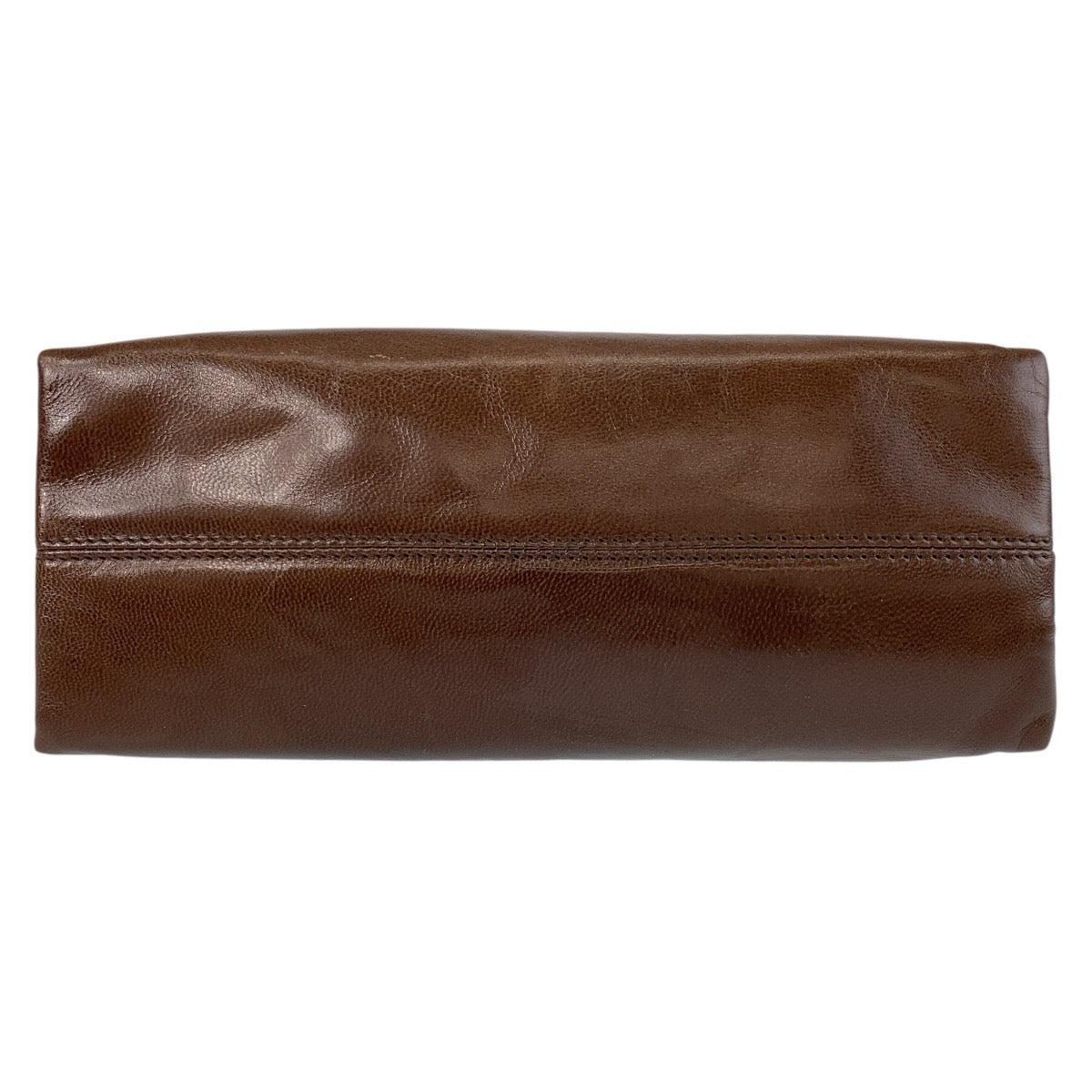 14496
BVLGARI ブルガリ ブラウン ゴールド金具 レザー ショルダーバッグ ハンドバッグ 2way  レディース