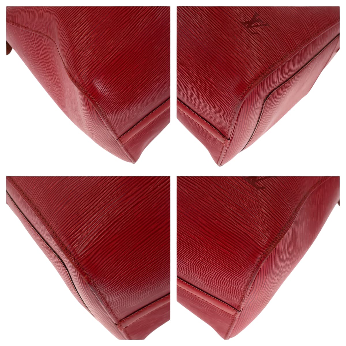 14497
LOUIS VUITTON ルイヴィトン エピ キーポル50 男女兼用 レッド ゴールド金具 エピレザー M42967 ボストンバッグ ハンドバッグ  レディース