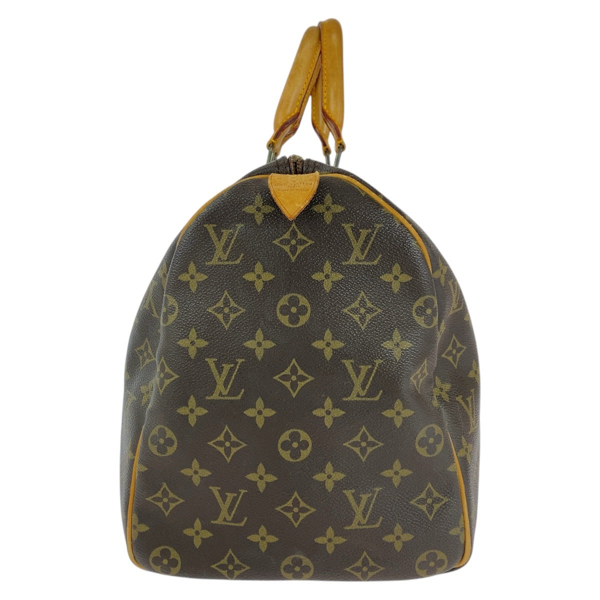 14498
LOUIS VUITTON ルイヴィトン モノグラム キーポル 45 ブラウン ゴールド金具 PVC / レザー M41428 ボストンバッグ 男女兼用  レディース