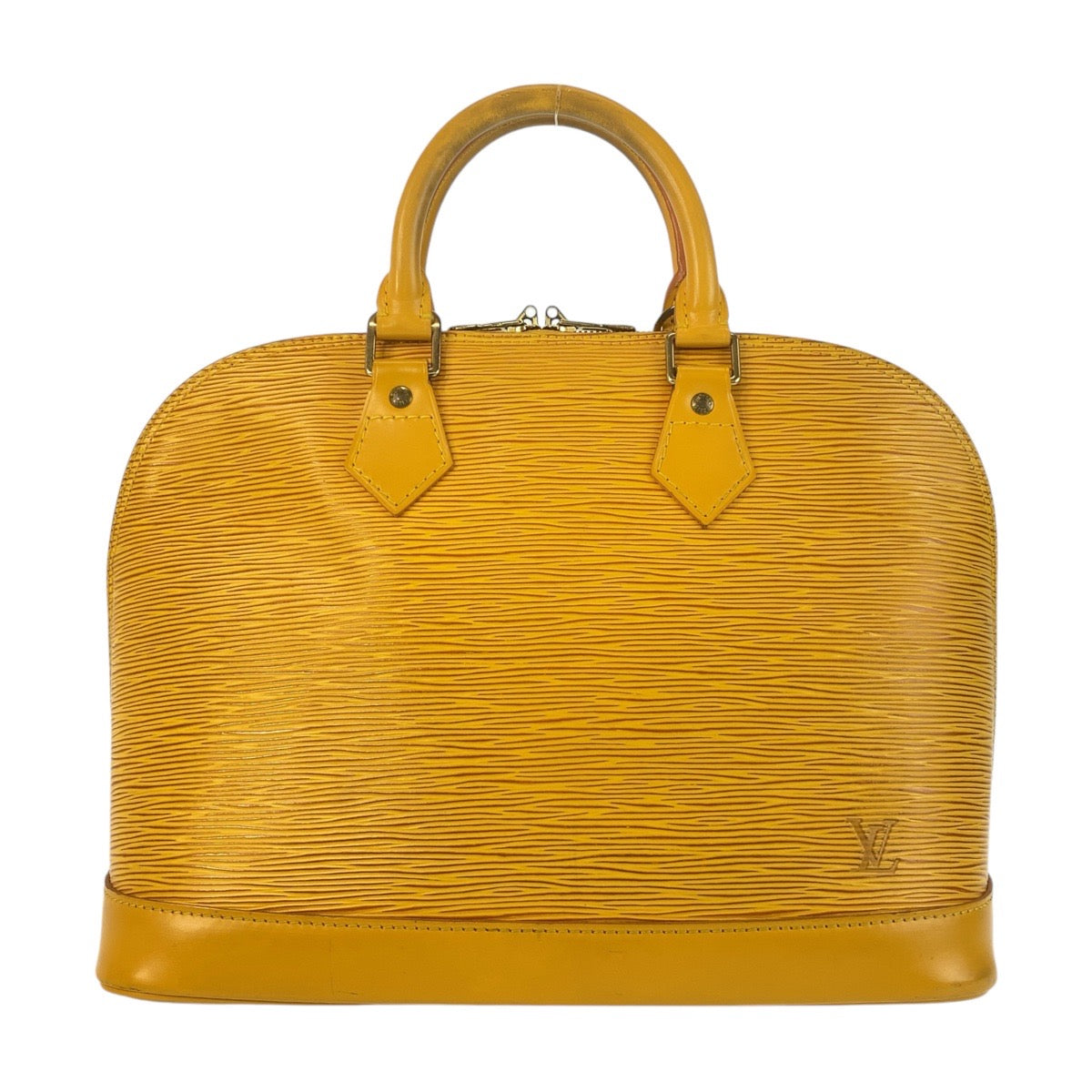 14507
LOUIS VUITTON ルイヴィトン エピ アルマ タッシリイエロー ゴールド金具 エピレザー M52149 ハンドバッグ  レディース ABP32