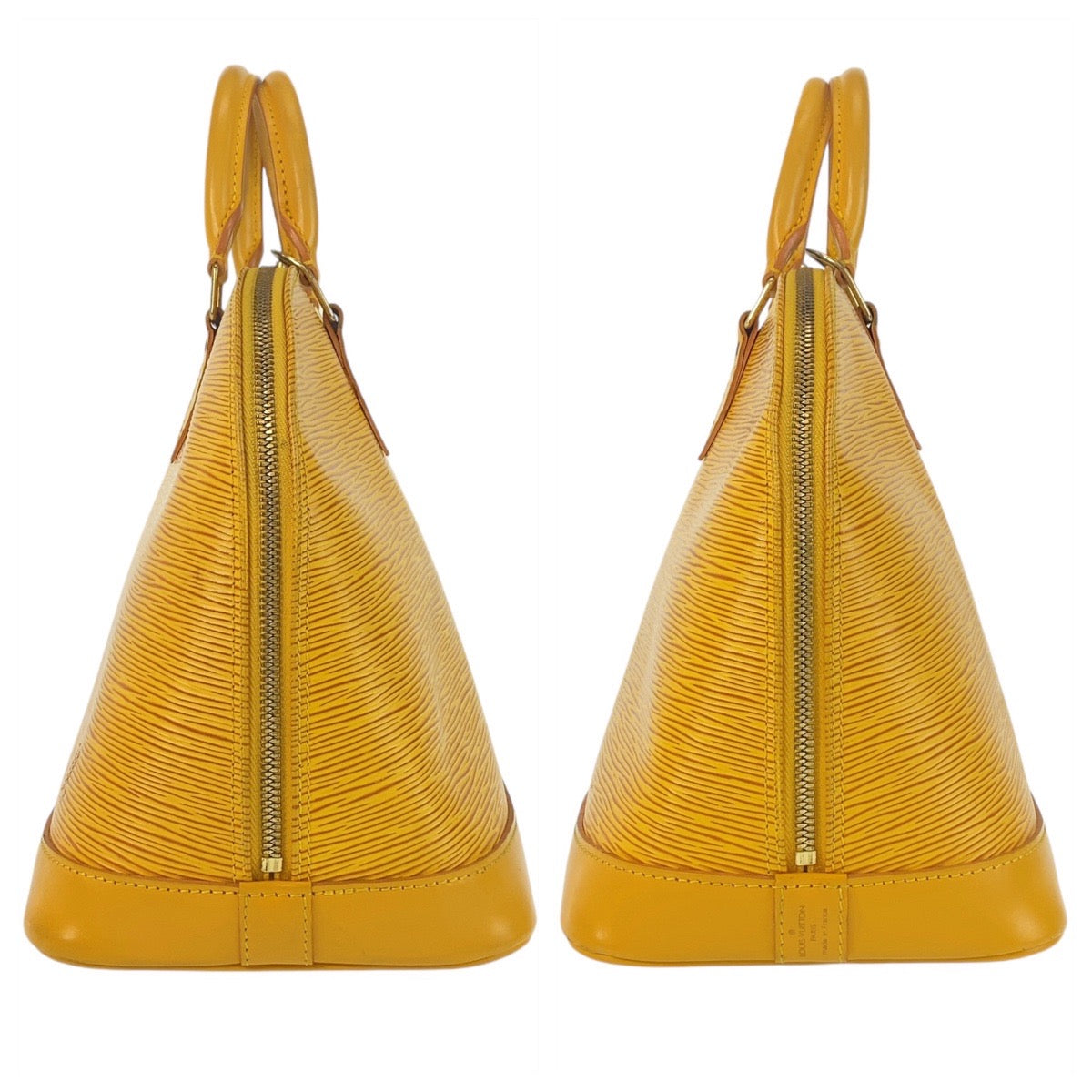 14507
LOUIS VUITTON ルイヴィトン エピ アルマ タッシリイエロー ゴールド金具 エピレザー M52149 ハンドバッグ  レディース ABP32