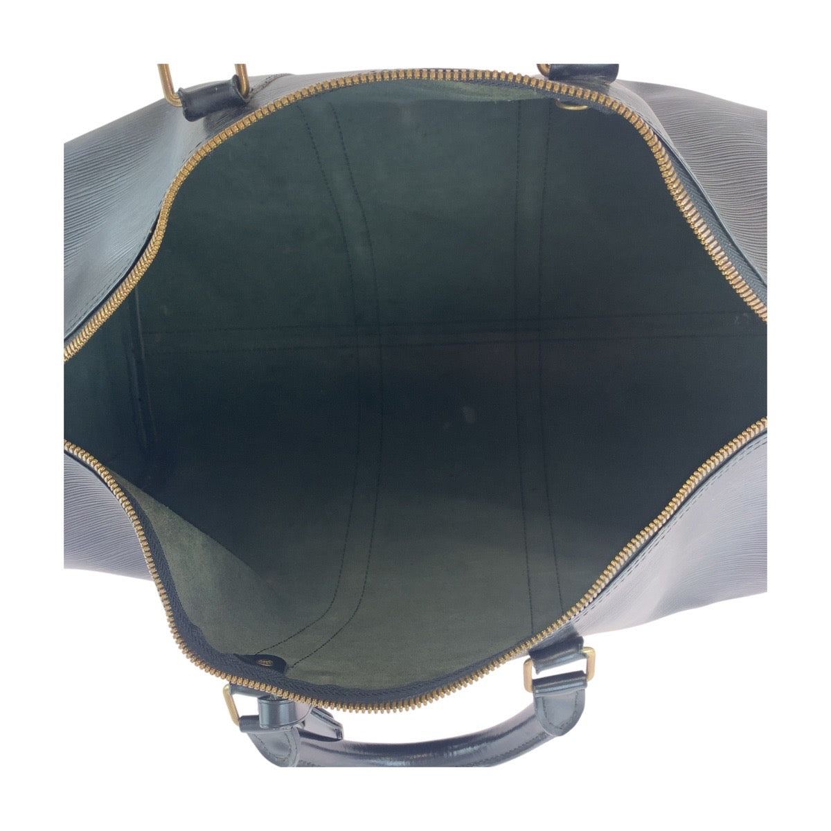 LOUIS VUITTON ルイヴィトン エピ キーポル50 ノワール 黒 ゴールド金具 エピレザー M42962 ボストンバッグ  メンズ