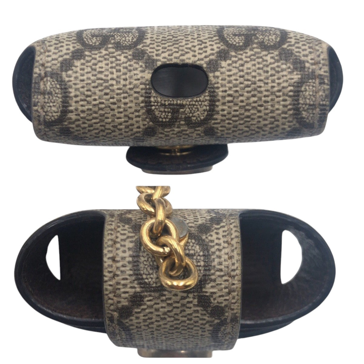 GUCCI グッチ GGスプリーム ブラウン ゴールド GGスプリームキャンバス 631683 479292 AirPods Pro用ケース  レディース