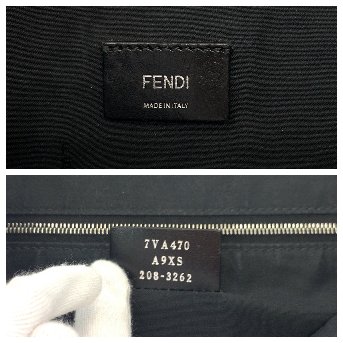 14509
FENDI フェンディ ダイアゴナル ブラウン レッド シルバー金具 PVC 7VA470 A9XS クラッチバッグ セカンドバッグ  メンズ