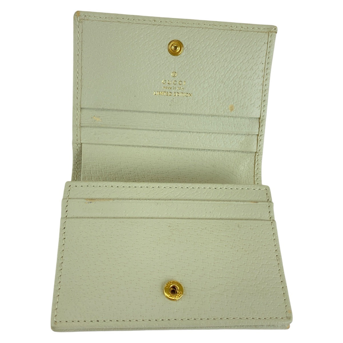 14514
GUCCI グッチ GGマーモント フローラ マルチカラー ホワイト ゴールド金具 キャンバス 577347 折財布 コンパクトウォレット  レディース