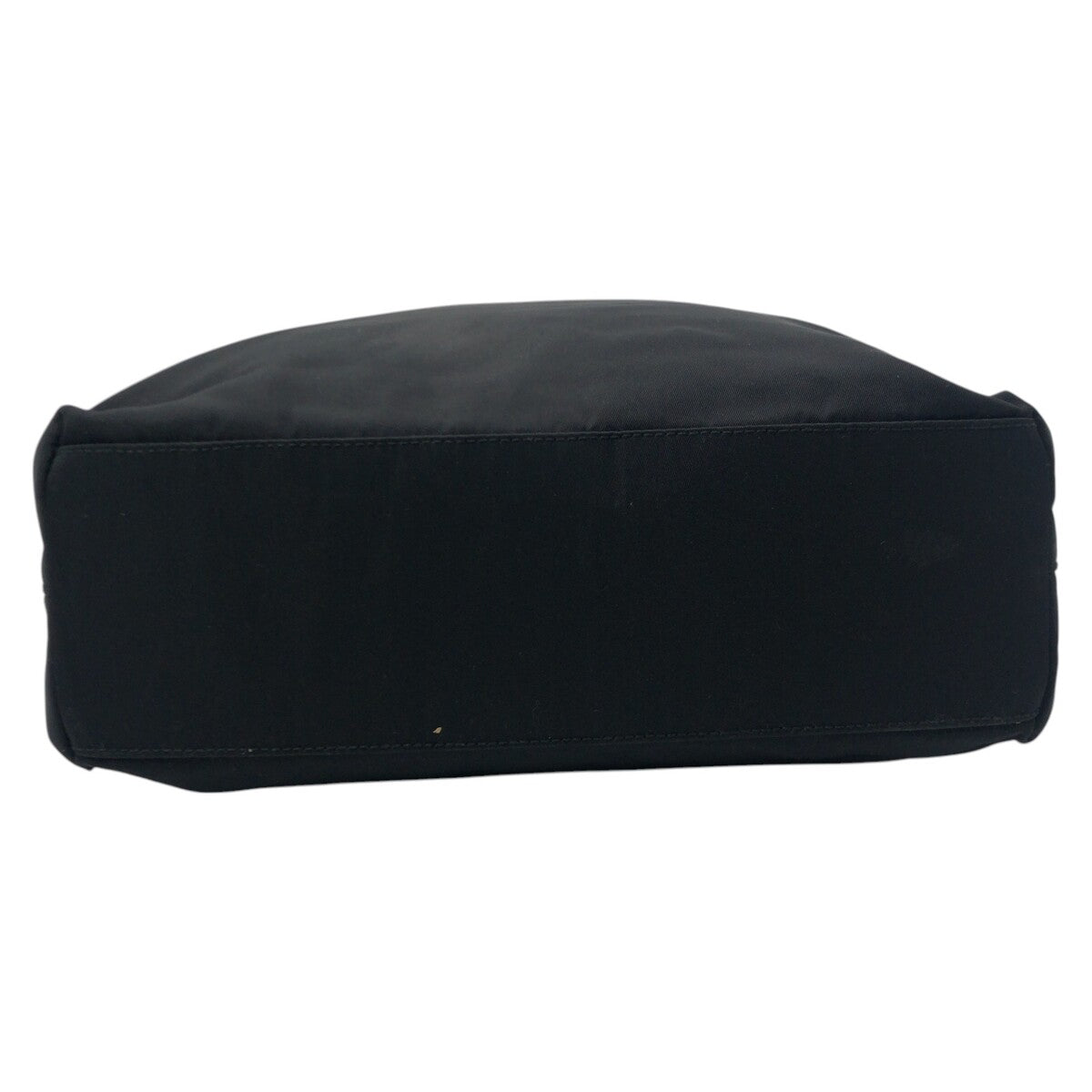 PRADA Prada Tessuto Triangle Logo Black Nylon Tote Bag Shoulder Bag Handbag Women's