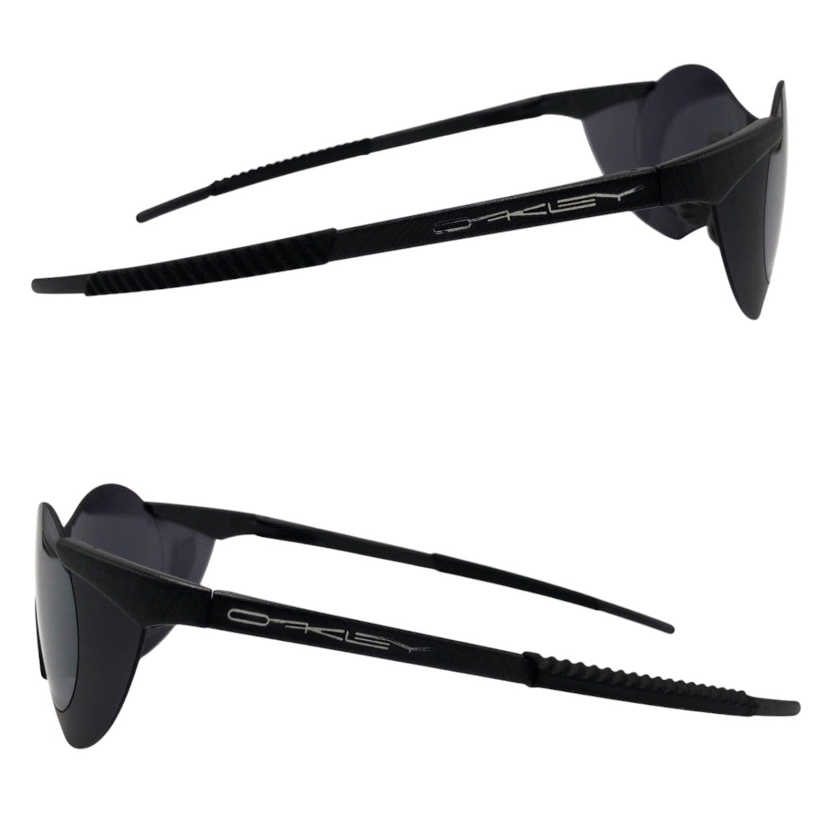 OAKLEY Vintage Subzero Black Plastic Sunglasses Oval Men's