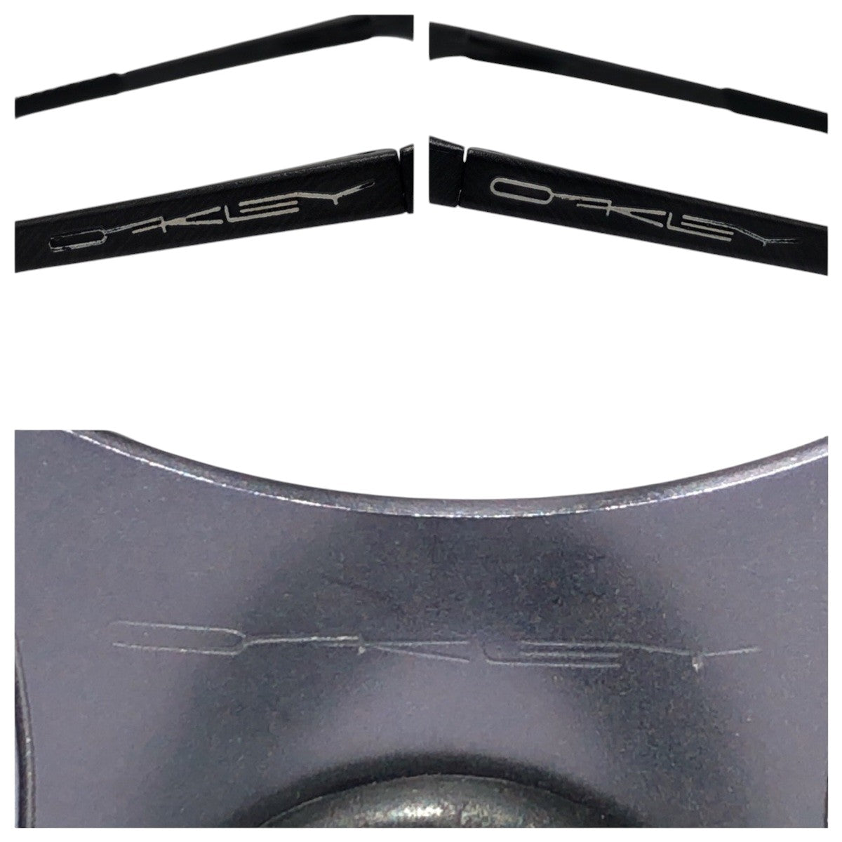 OAKLEY Vintage Subzero Black Plastic Sunglasses Oval Men's