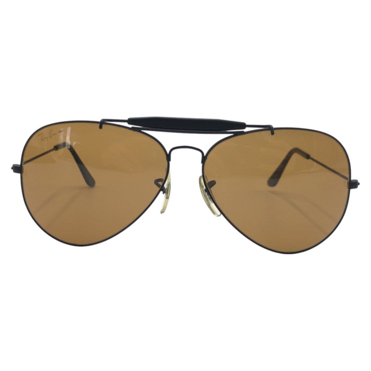 Ray-Ban レイバン ヴィンテージ B＆L ボシュロム ブラウン ブラック 黒 メタル W1666 XOBJ サングラス ティアドロップ  メンズ