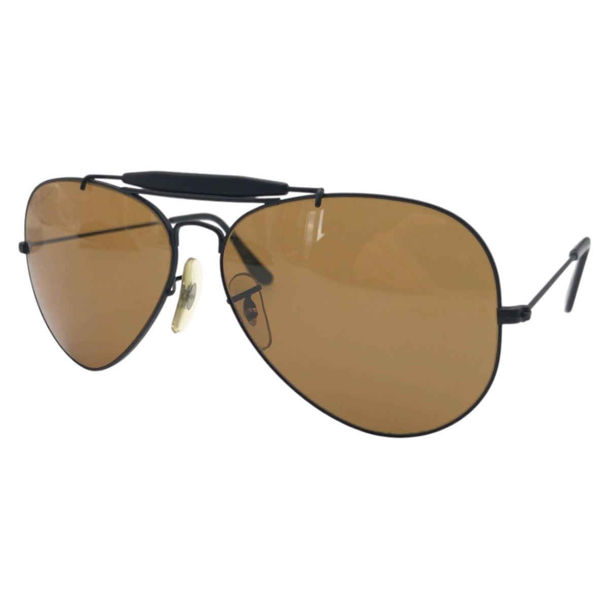 Ray-Ban レイバン ヴィンテージ B＆L ボシュロム ブラウン ブラック 黒 メタル W1666 XOBJ サングラス ティアドロップ  メンズ
