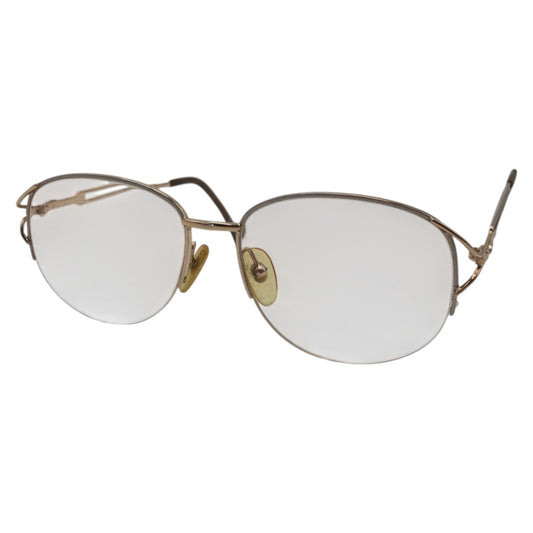 Dior ディオール ヴィンテージ CDロゴ ゴールド メタル 2915A 48 5516 130 メガネフレーム 男女兼用  レディース AB5