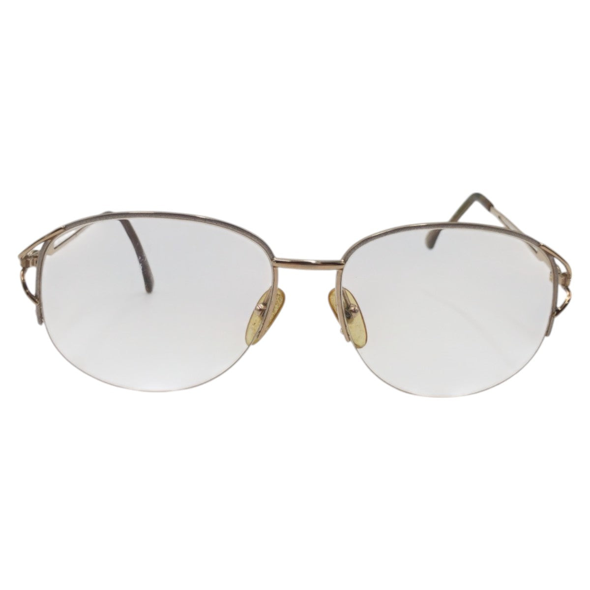Dior ディオール ヴィンテージ CDロゴ ゴールド メタル 2915A 48 5516 130 メガネフレーム 男女兼用  レディース AB5