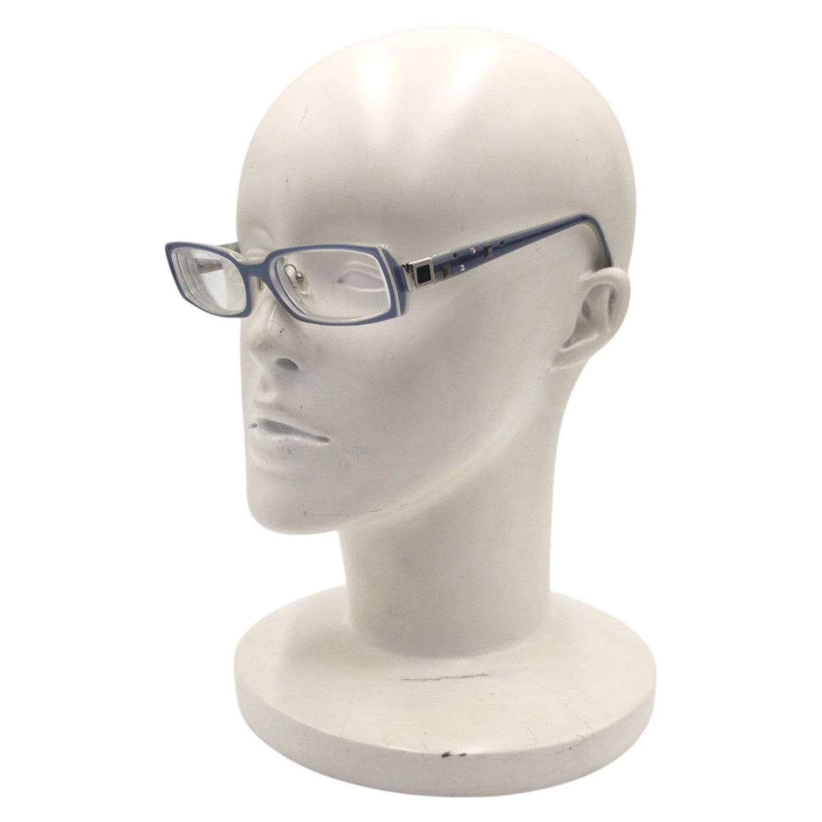 BVLGARI ブルガリ ラインストーン ブルー プラスチック 460-B 805 5315 135 BB0621213 メガネフレーム  レディース AB5