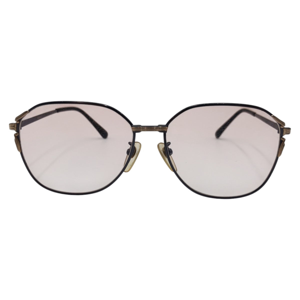 GUCCI グッチ ヴィンテージ GGロゴ グレー パープルレンズ メタル 55□15 136 Ti-P GG3016 5157 サングラス ウェリントン  レディース