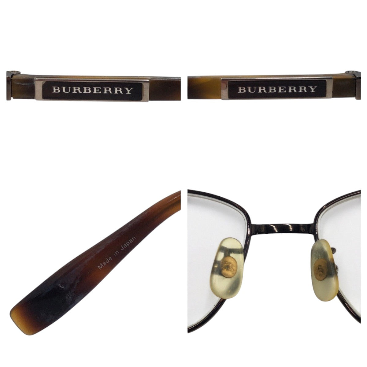 14530
BURBERRY バーバリー ヴィンテージ ブラウン メタル / プラスチック BE1062 T 1018 5616 145 メガネフレーム  レディース AB5