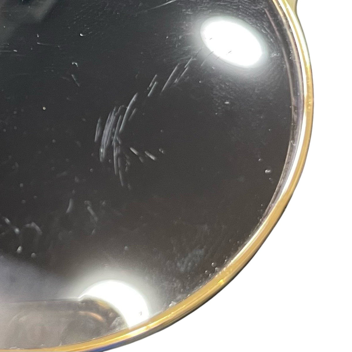 Ray-Ban Gold Blue Metal RB001/19 5020 145 2N Round Sunglasses Unisex Oval Men's