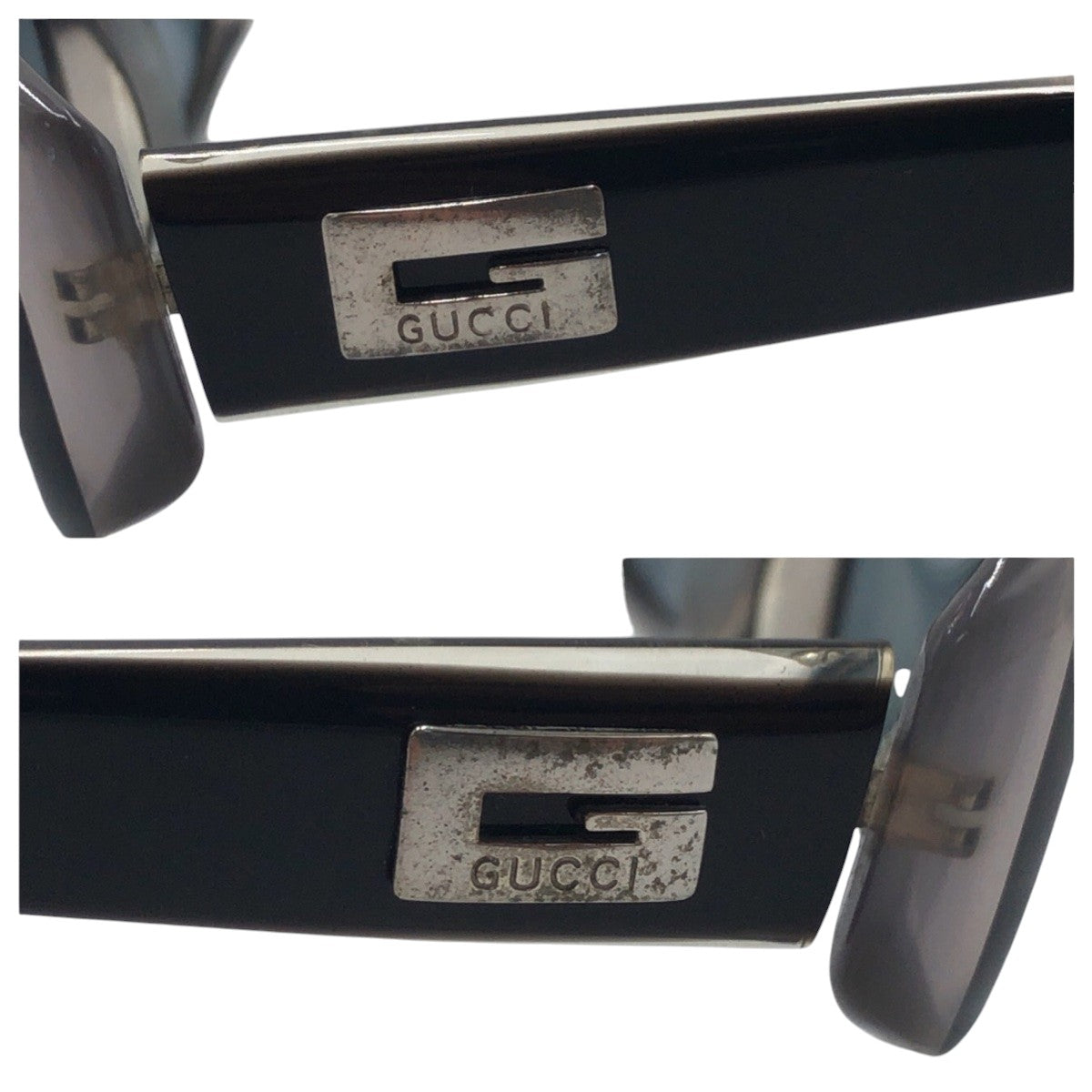 GUCCI グッチ ヴィンテージ ブラック 黒 プラスチック GG2452/S E4W 51◻︎18 135 サングラス メガネフレーム 男女兼用 スクエア  メンズ
