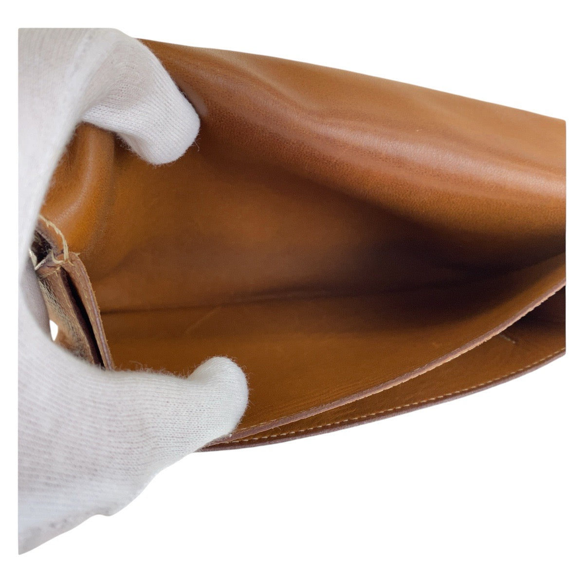 14536
HERMES エルメス ドゴンGM ブラウン ゴールド金具 トゴ 長財布 ロングウォレット  レディース