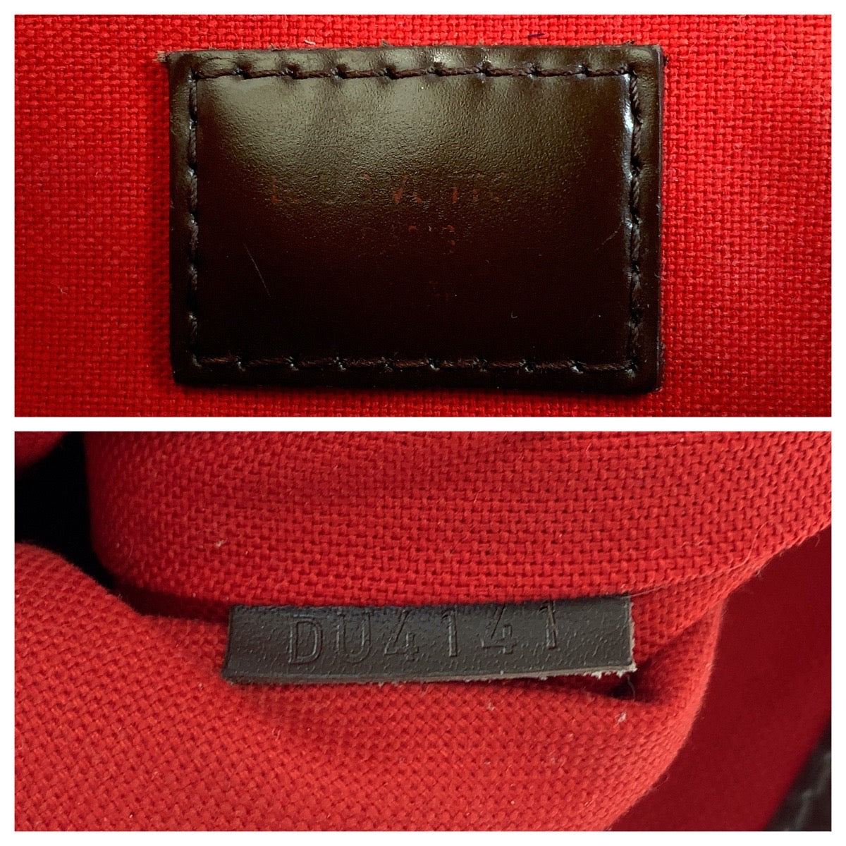 14553
LOUIS VUITTON ルイヴィトン ダミエ エベヌ ブルームズベリPM ブラウン ゴールド金具 レザー N42251 ショルダーバッグ ポシェット  レディース