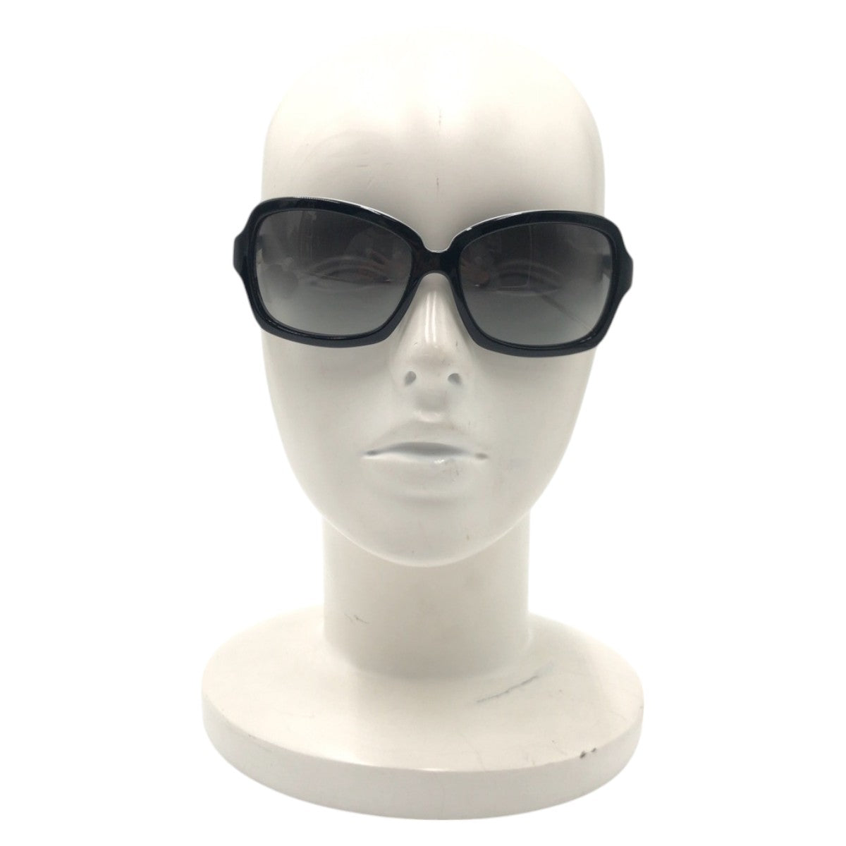 14558
CHANEL シャネル ココマーク ブラック 黒 プラスチック 5143-A c.1138/3C 5815 135 2N サングラス ティアドロップ  レディース