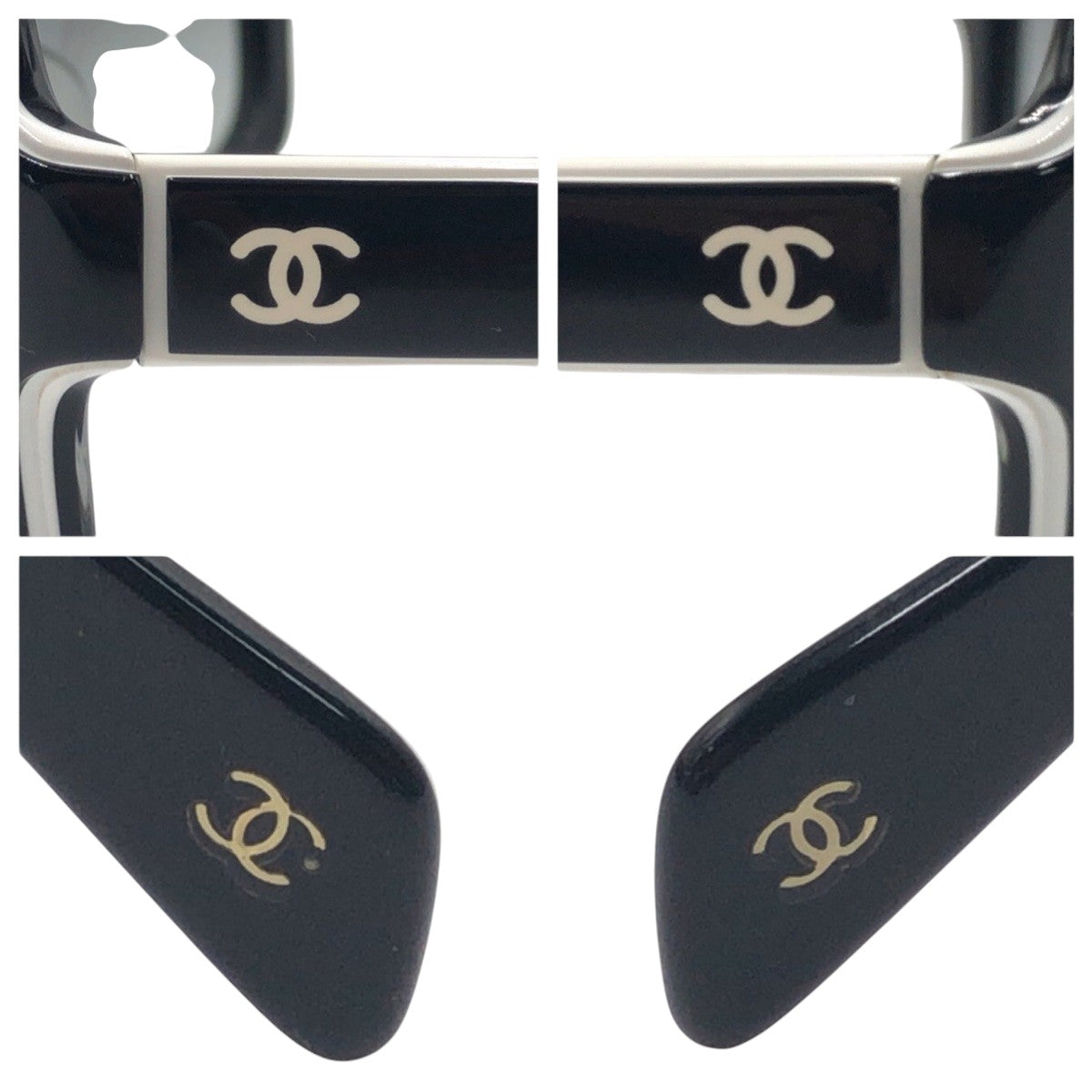 14558
CHANEL シャネル ココマーク ブラック 黒 プラスチック 5143-A c.1138/3C 5815 135 2N サングラス ティアドロップ  レディース