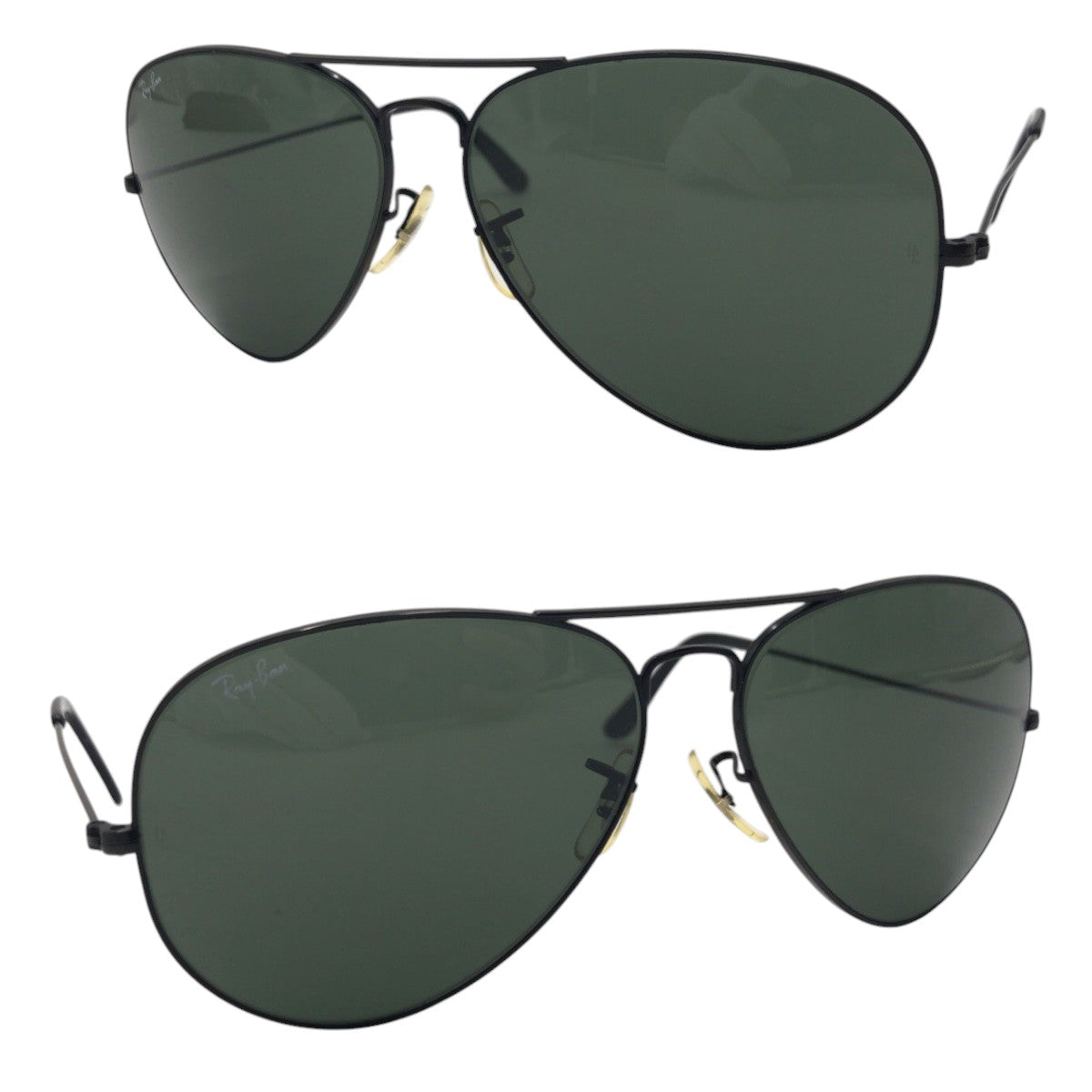 14560
Ray-Ban レイバン ヴィンテージ B&L ボシュロム アビエーター ブラック 黒 メタル サングラス ティアドロップ  メンズ ABP7