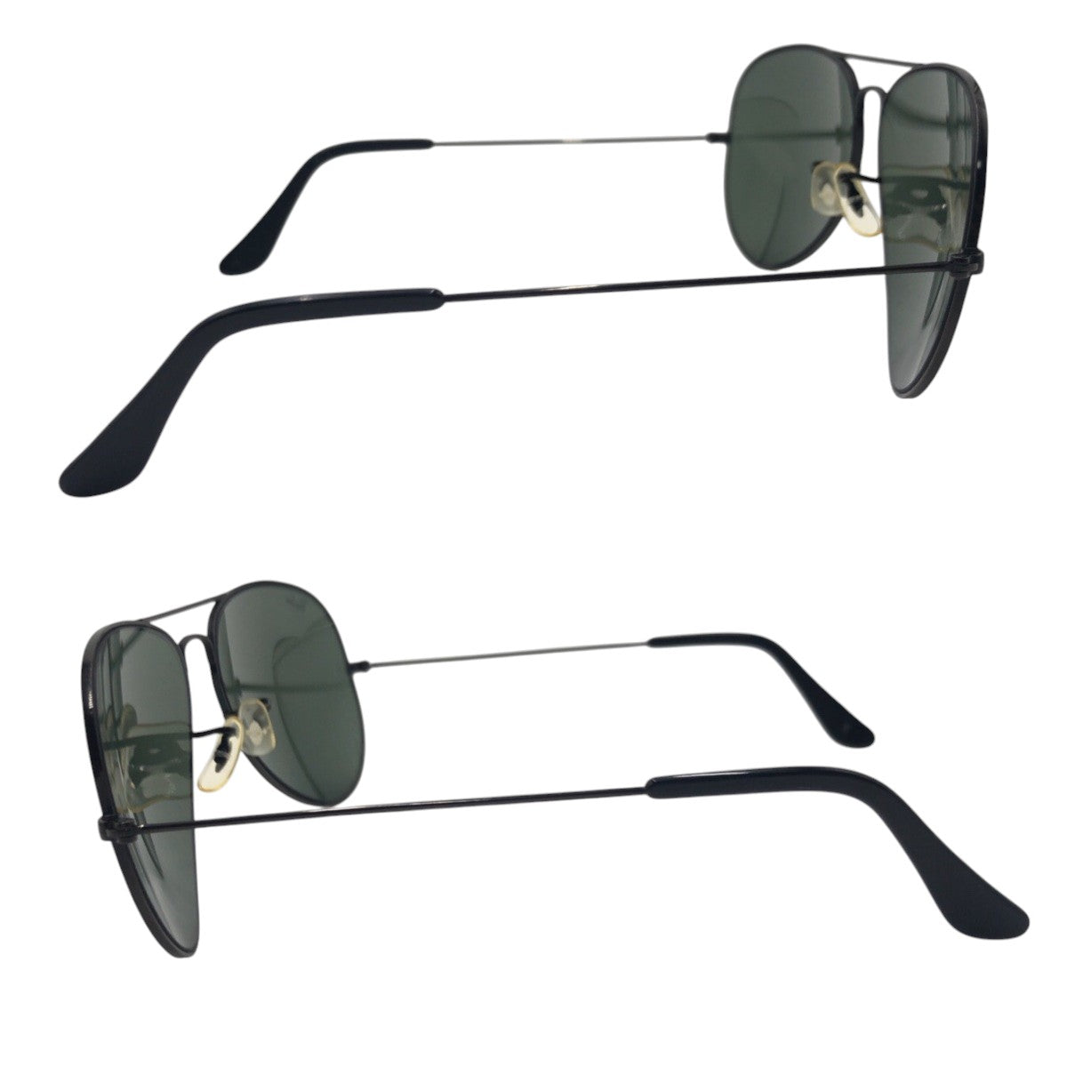 14560
Ray-Ban レイバン ヴィンテージ B&L ボシュロム アビエーター ブラック 黒 メタル サングラス ティアドロップ  メンズ ABP7