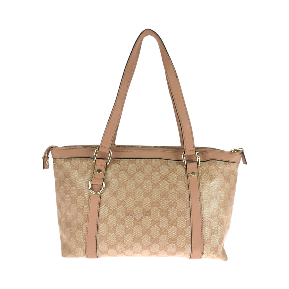 14565
GUCCI グッチ グッチシマ ピンク ゴールド金具 PVC 141470 トートバッグ ショルダーバッグ  レディース