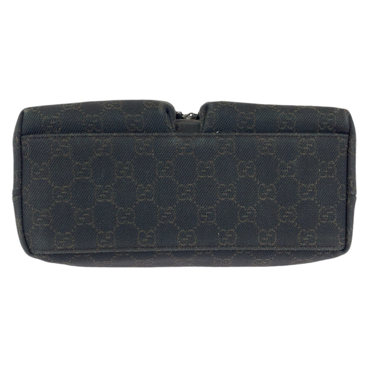 14569
GUCCI グッチ ブラウン ゴールド金具 GGキャンバス / レザー 105650 トートバッグ ハンドバッグ  レディース