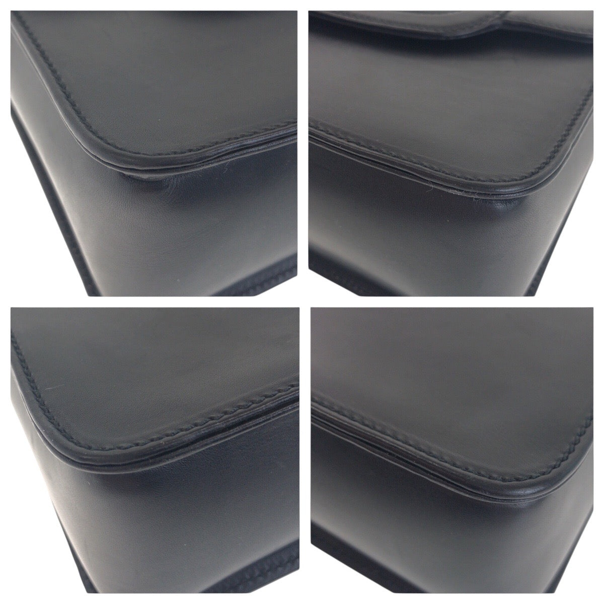 14570
GUCCI グッチ バンブー ブラック 黒 ゴールド金具 レザー 000 113 0231 ハンドバッグ  レディース ABP32